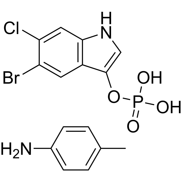 5-Bromo-6-chloro-3-indolyl phosphate p-toluidine 6769-80-8